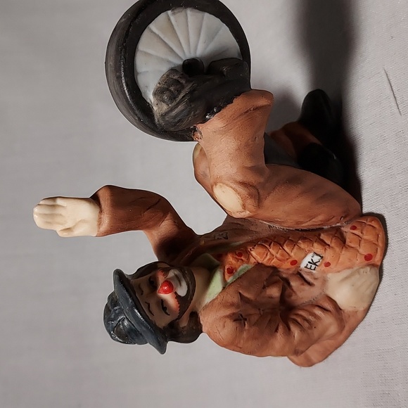 Emmett Kelly Clown Figurine Accents Vintage Emmett Kelly Clown